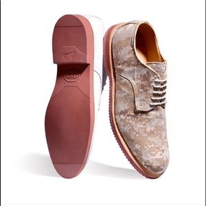 Walkover Chase Camo-Print Canvas Lace-Up Oxford | 11.5